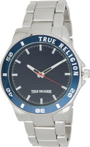 True Religion Quartz Bracelet Watch, 43mm