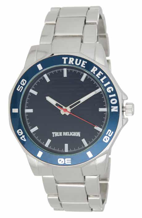True Religion Quartz Bracelet Watch, 43mm