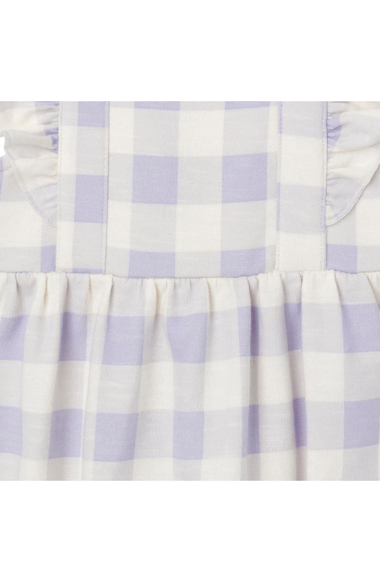 Modern Moments<sup>™</sup> by Gerber Sun Romper, Alternate, color, Purple Gingham