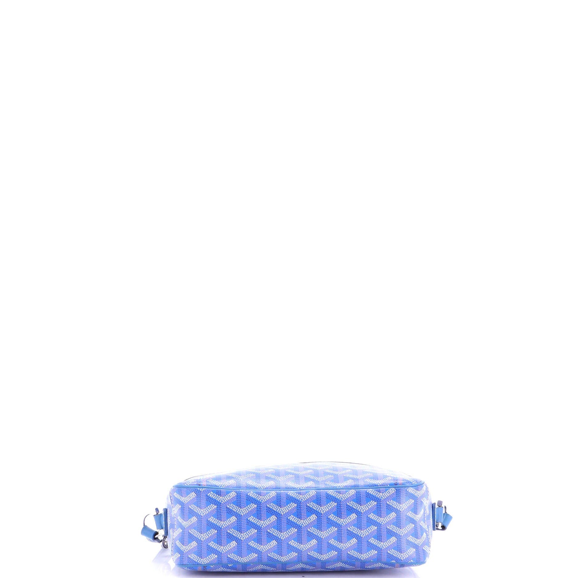 Pre-Owned Goyard Cap Vert Bag Coated Canvas, Alternate, color, Blue
