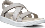 ECCO Soft Cross Strap Sandal