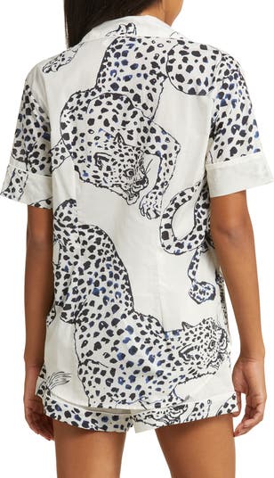 Print Cotton Short Pajamas