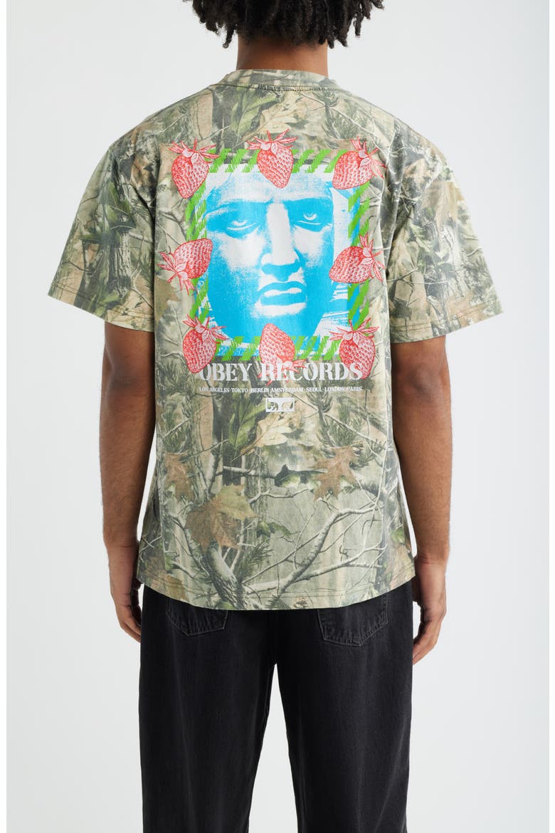 Garden Graphic T-Shirt, Alternate, color, LEAF CAMO