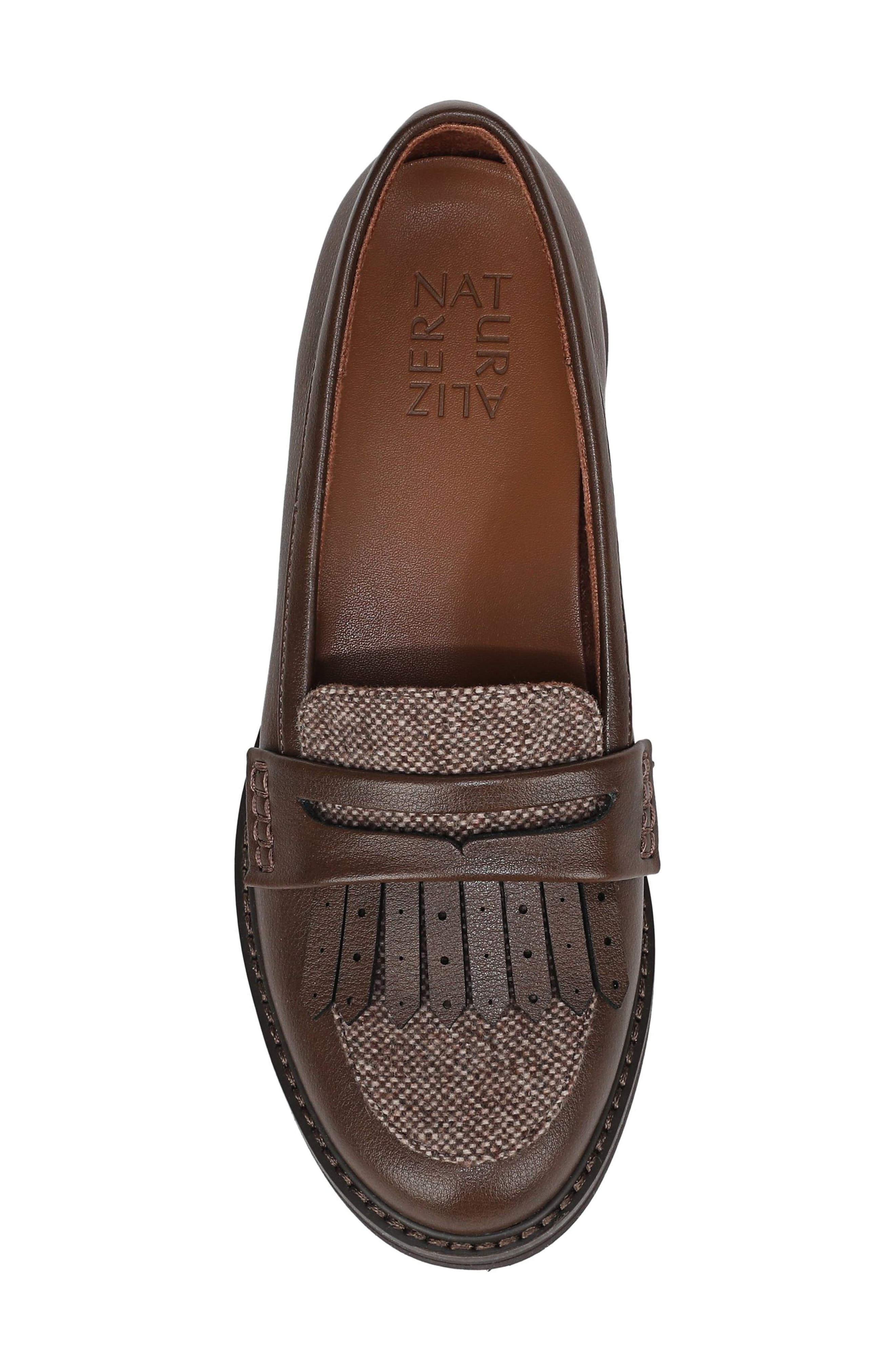 Naturalizer Pacey Kiltie Fringe Loafer - Wide Width Available, Alternate, color, 