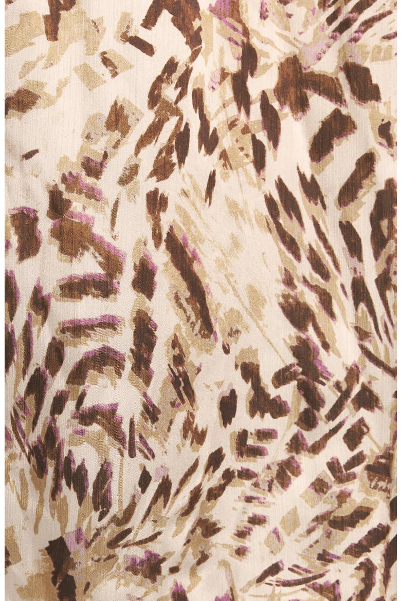 Button Front Long Sleeve Top, Alternate, color, CREAM