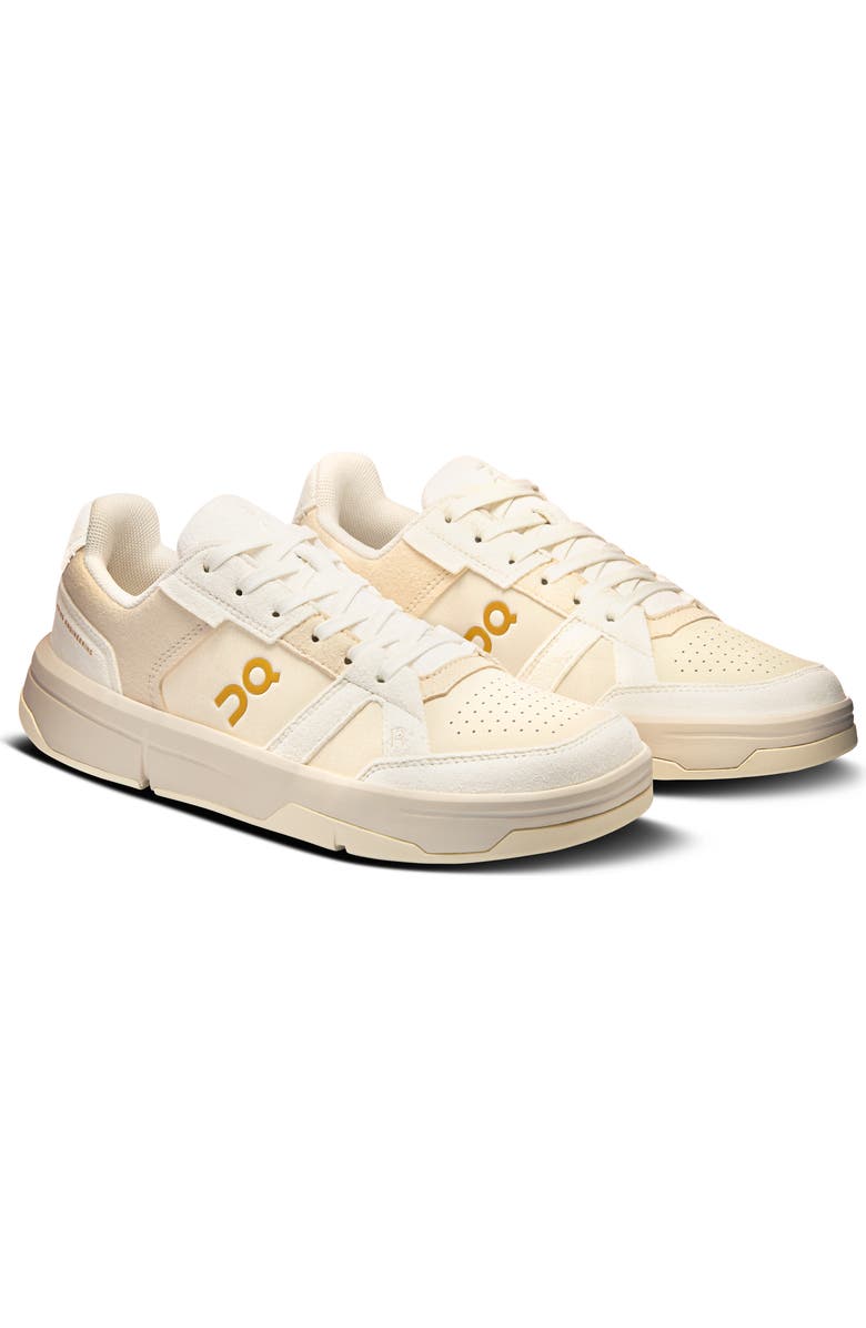 On THE ROGER Clubhouse Ace Tennis Sneaker, Main, color, Ivory/ Dew