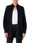Stretch Merino Wool Bomber Cardigan