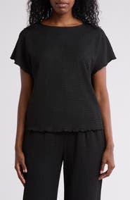 Gemma + Jane Dolman Sleeve Jacquard Top