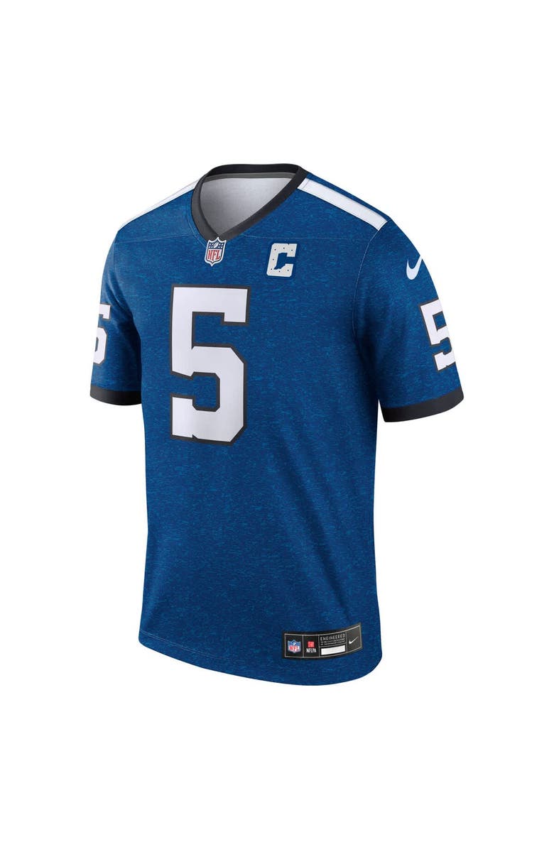 Nike Men's Nike Anthony Richardson Sr. Royal Indianapolis Colts Legend Player Performance Top, Alternate, color, Royal