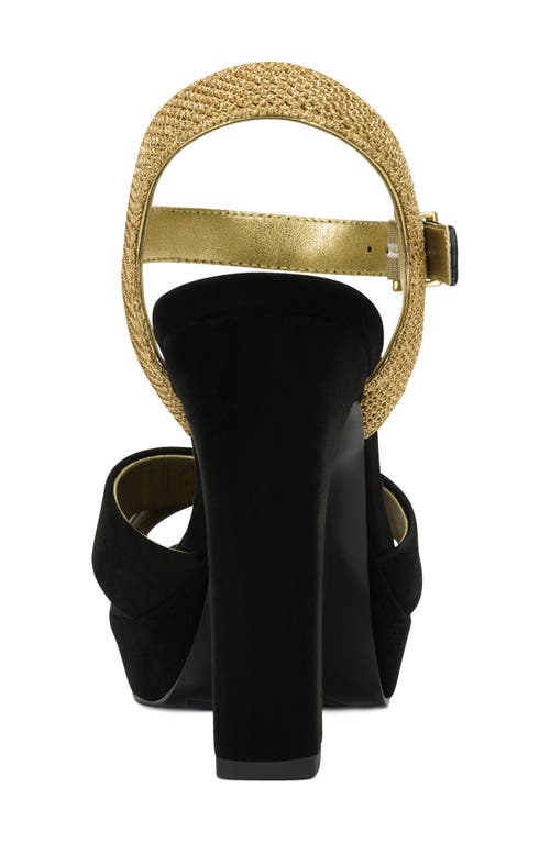 Donna Karan New York Stefania Ankle Strap Platform Sandal In Multi