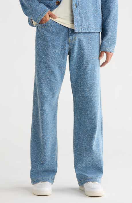 Washed Nep Yarn Jeans