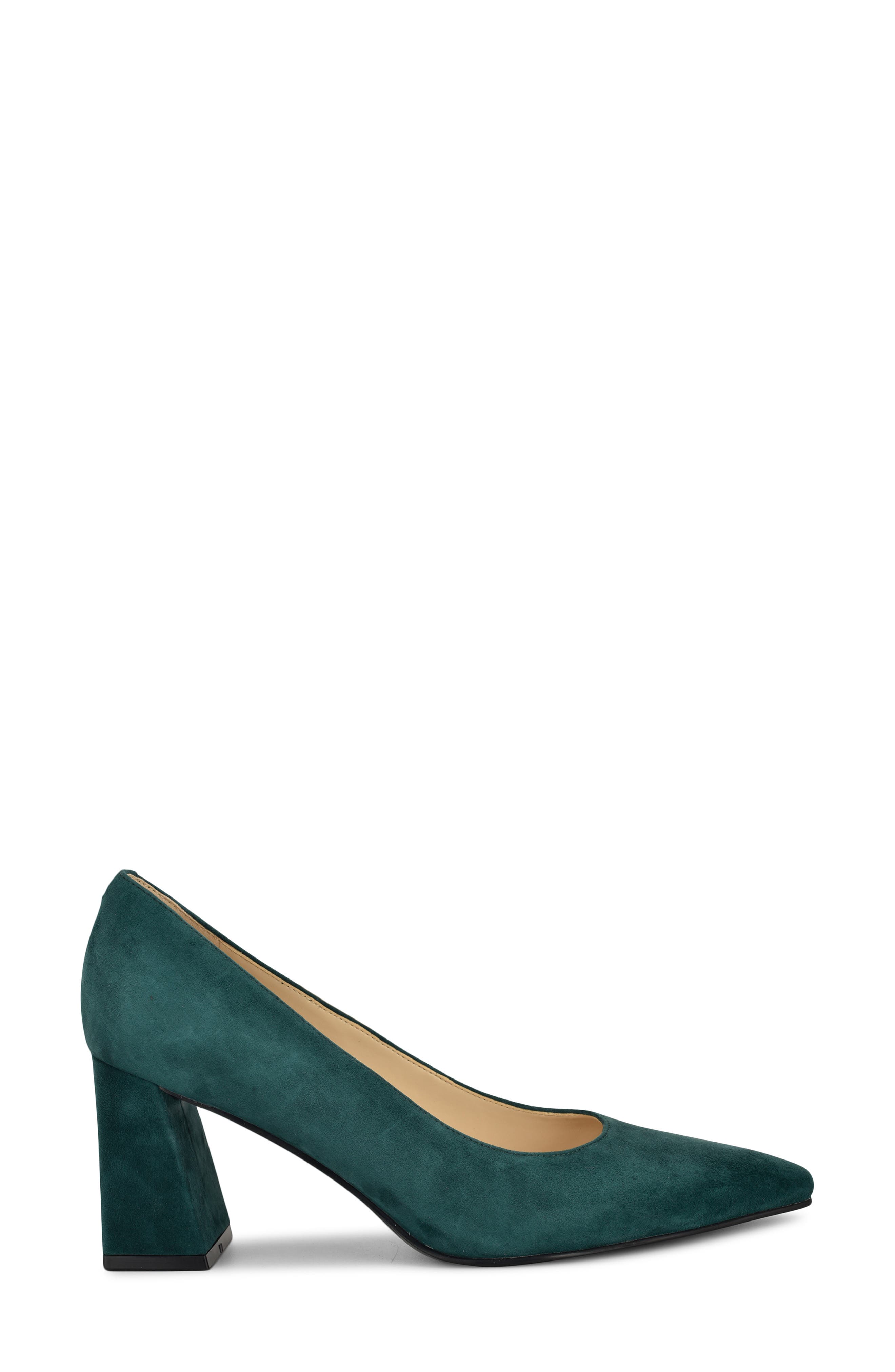 Nine West Monda Pump, Alternate, color, Dark Green