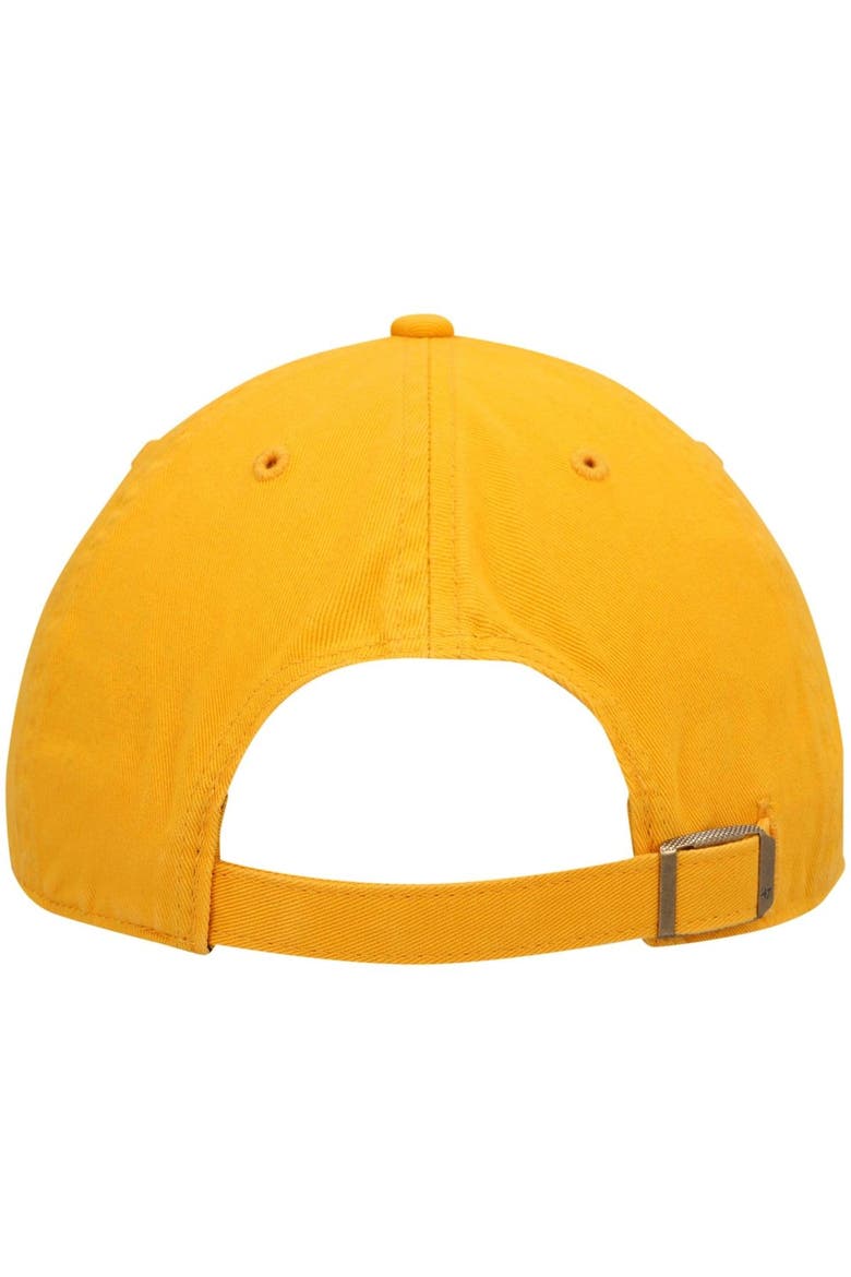 Men's '47 Gold Washington Football Team Secondary Clean Up Adjustable Hat, Alternate, color, Gold