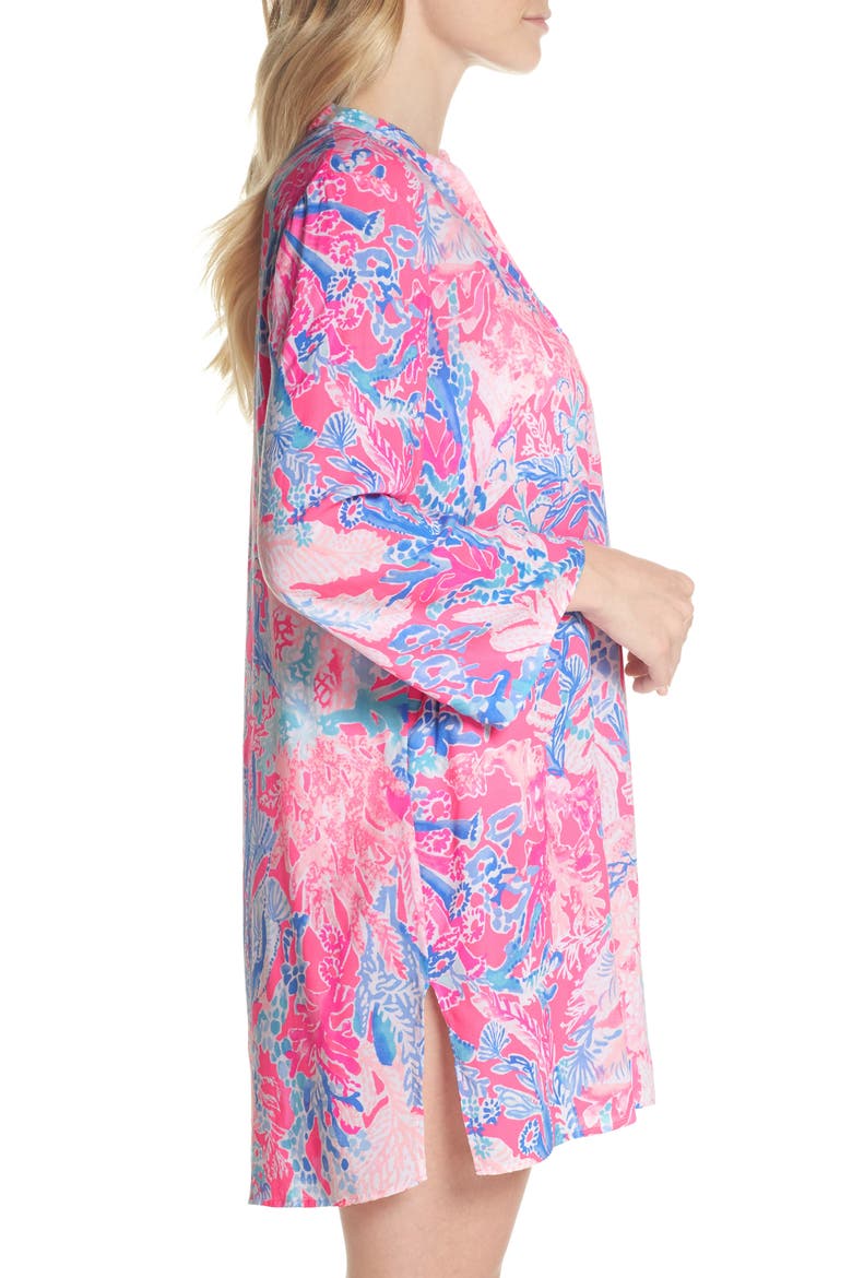 Esme Cover-Up, Alternate, color, LIGHT PASCHA PINK AQUADESIAC