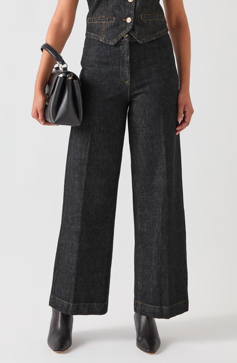 Ami Wide Leg Trouser Jeans