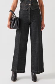 LK Bennett Ami Wide Leg Trouser Jeans