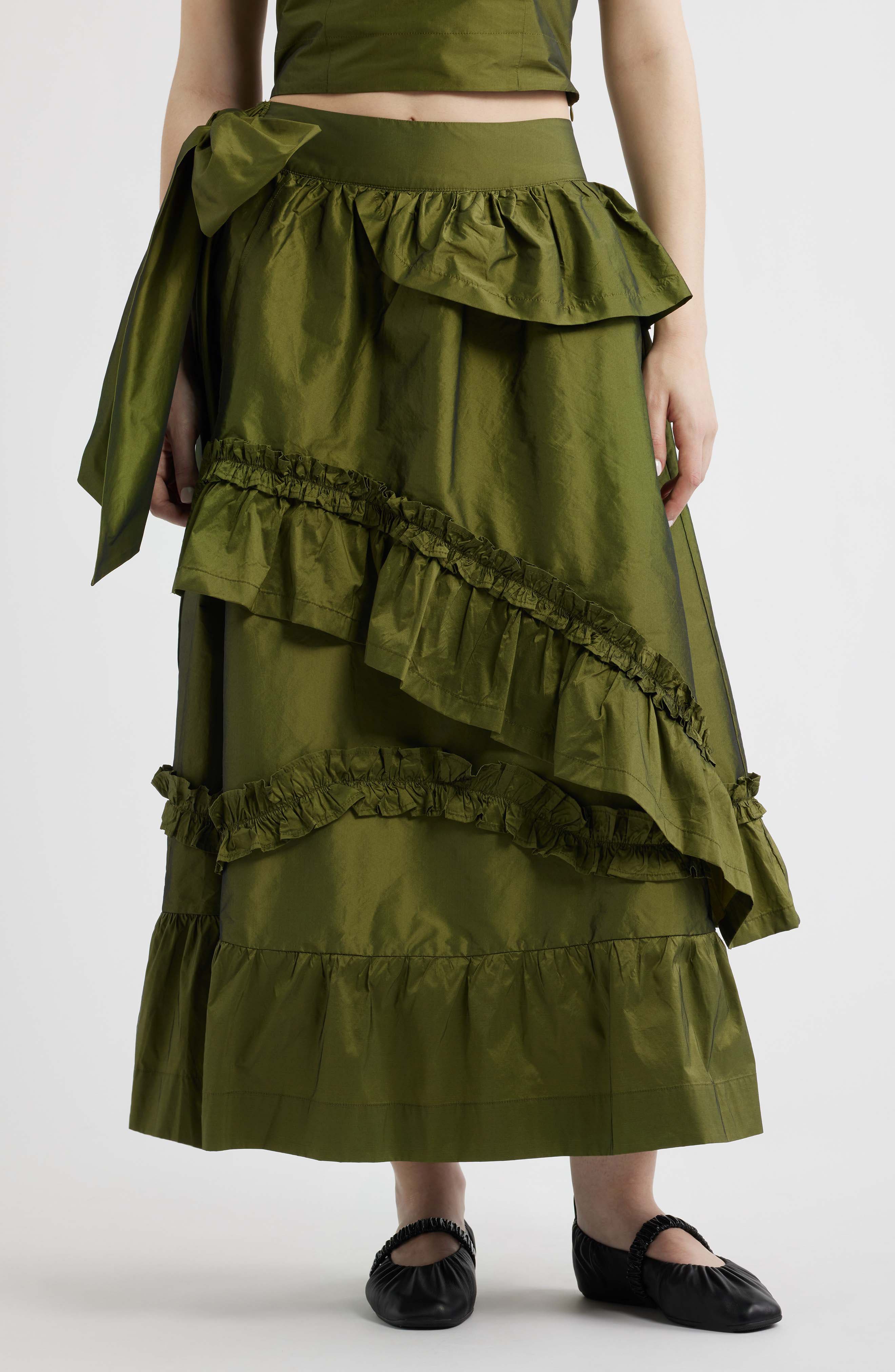 Constance Ruffle Detail Skirt