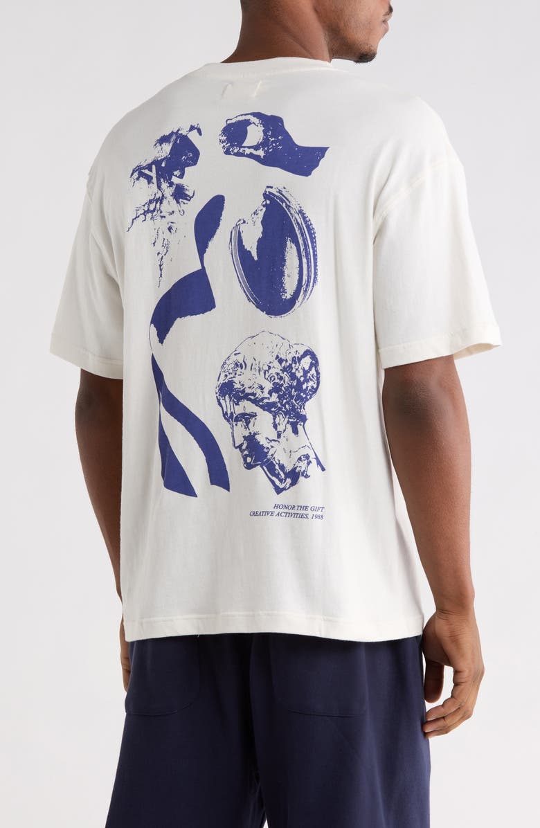 HONOR THE GIFT Honor Ceramic Studio Graphic Tee, Alternate, color, White