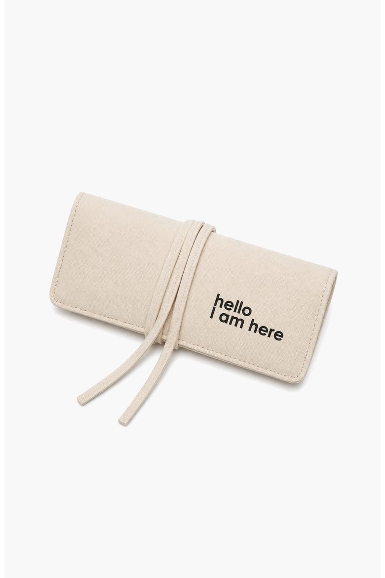 Jewellery Travel Roll, Alternate, color, Beige
