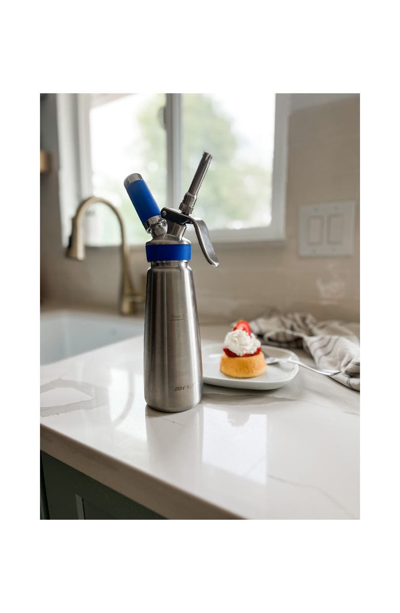 FRIELING by Mosa Master Whipper Professional Cream Whipper, Alternate, color, Silver  1 Liter