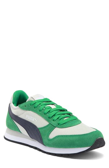 Puma St. Miller Sneaker In Glacial Gray- Navy-green