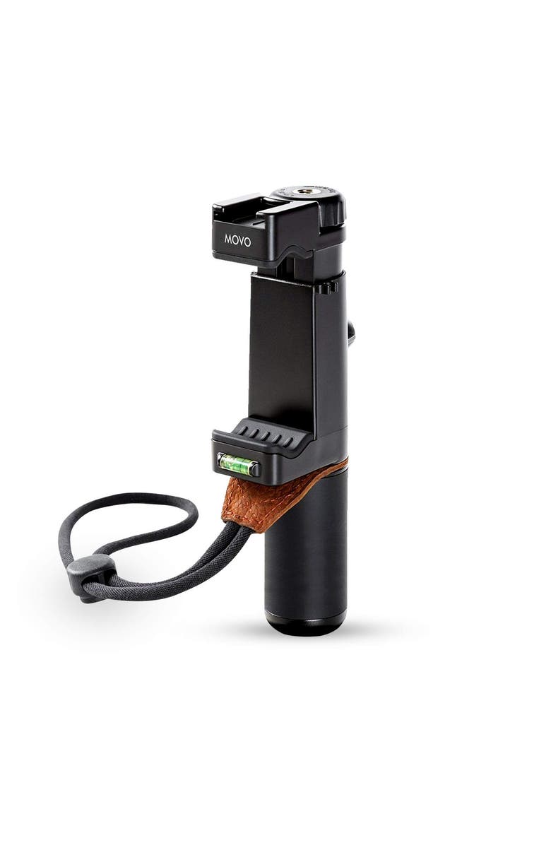 MOVO PR-1 Smartphone Grip Handle Rig - Compatible with Most Smartphones, Main, color, Black