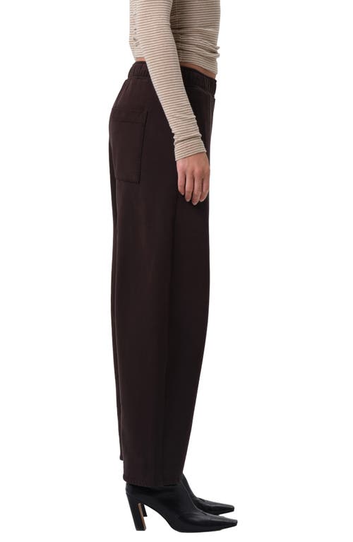 Citizen Of Humanity Citizens Of Humanity Miro Cotton Fleece Sweatpants In Brown