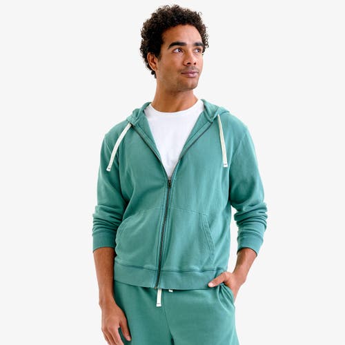 Shop Primary Adult 24/7 Zip Hoodie In Sunwashed Teal