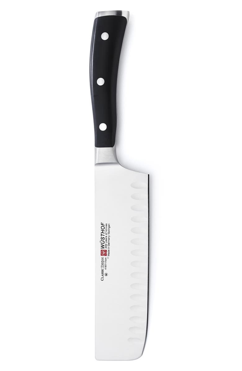 Wüsthof Classic Ikon 7-Inch Hollow Edge Nakiri Knife, Main, color,