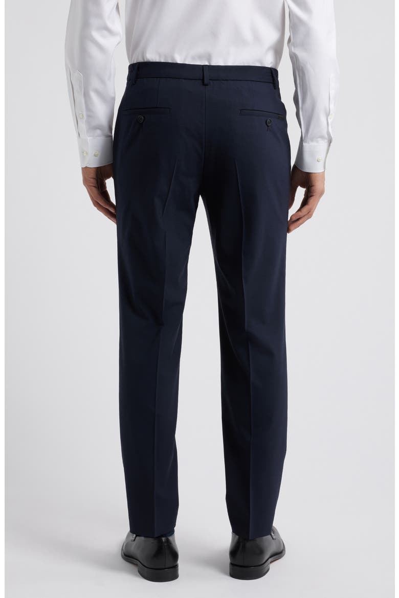 Genius Wool Blend Dress Pants, Alternate, color, DK BU