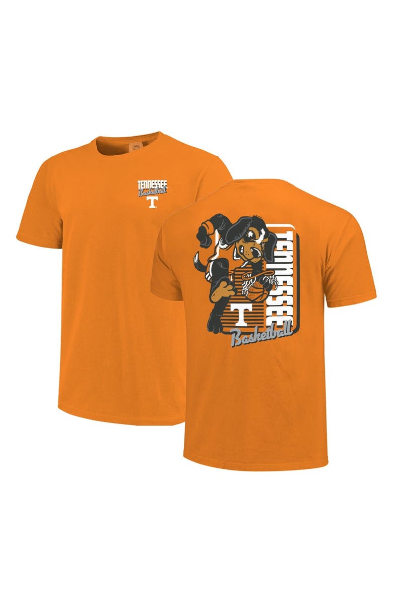 IMAGE ONE Men's Tennessee Orange Tennessee Volunteers Comfort Colors Mascot Dunk T-Shirt, Alternate, color, Tennessee Orange