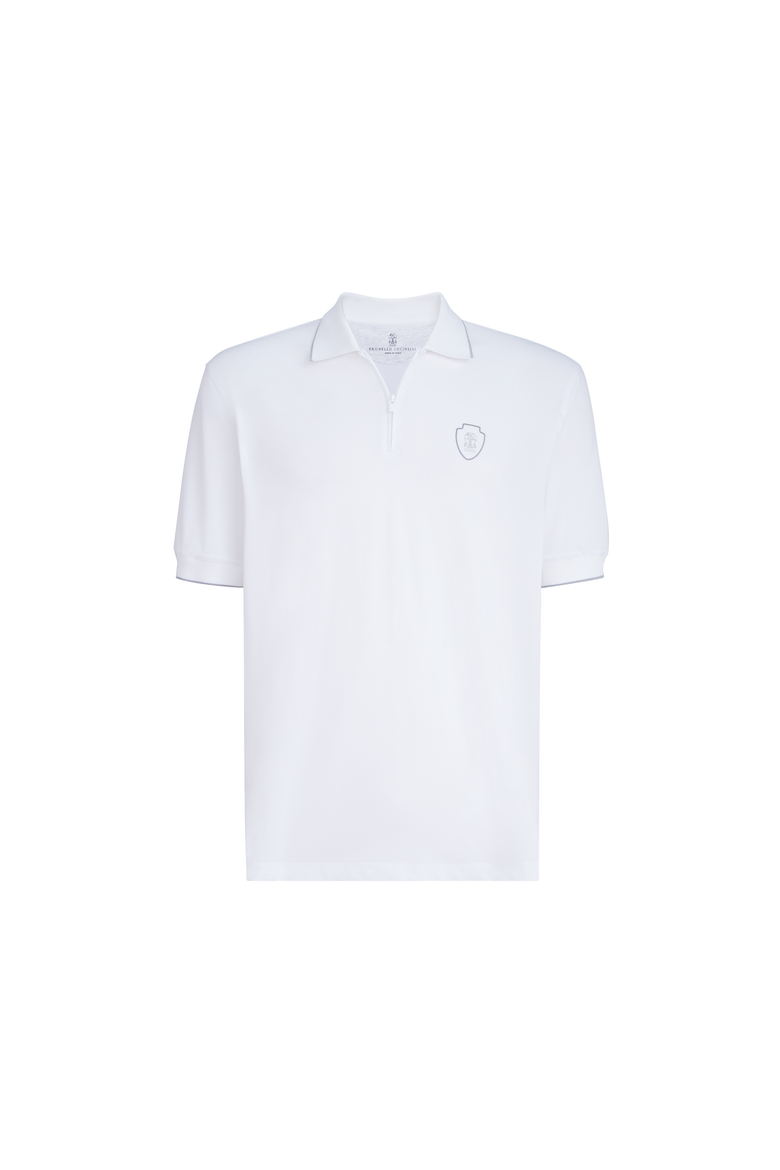 Piqué polo shirt, Alternate, color, White