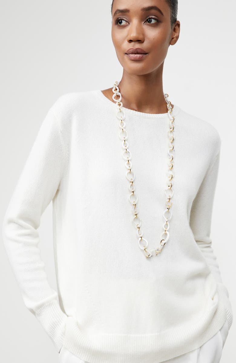 Lafayette 148 New York Marbled Irregular Necklace, Alternate, color, 