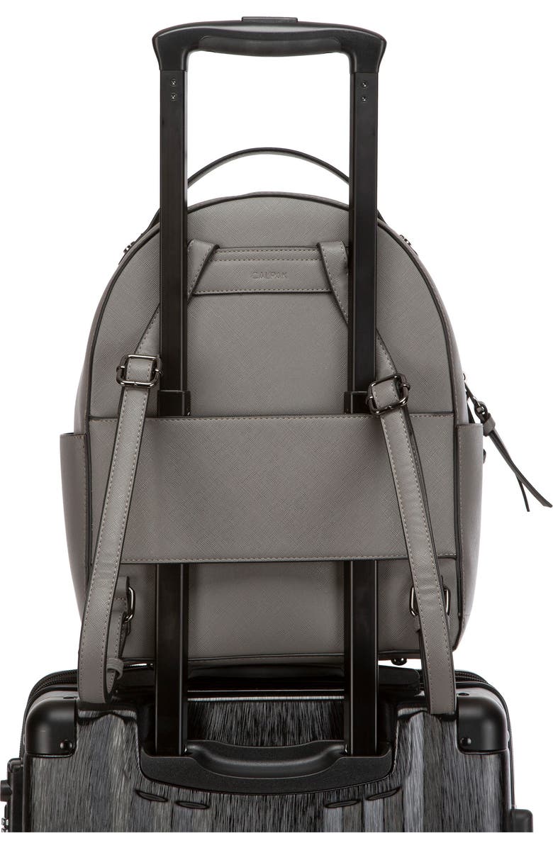 CALPAK Kaya Faux Leather Round Backpack, Alternate, color,