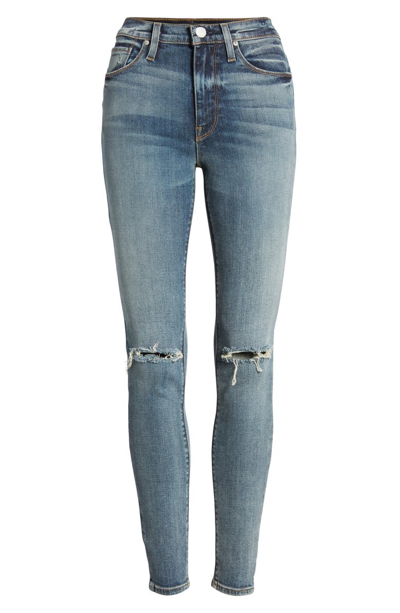 Hudson Jeans Barbara High Waist Super Skinny Jeans, Alternate, color,