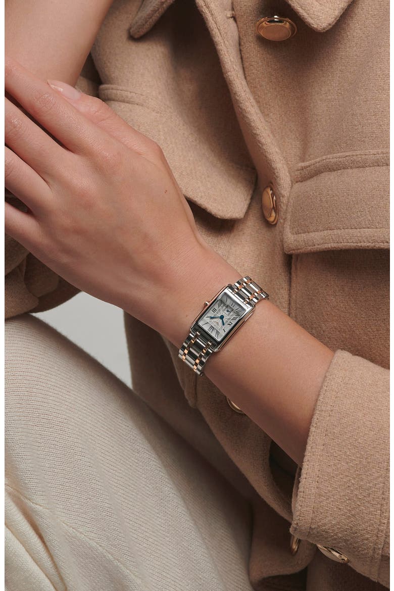DolceVita Bracelet Watch, 20.8mm x 32mm, Alternate, color, SILVER
