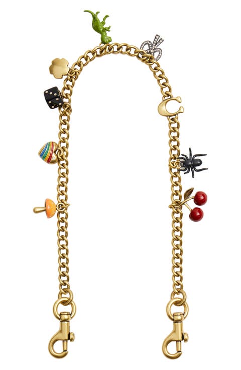 Chain Strap with Charms