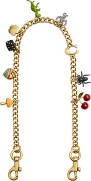 COACH Chain Strap with Charms