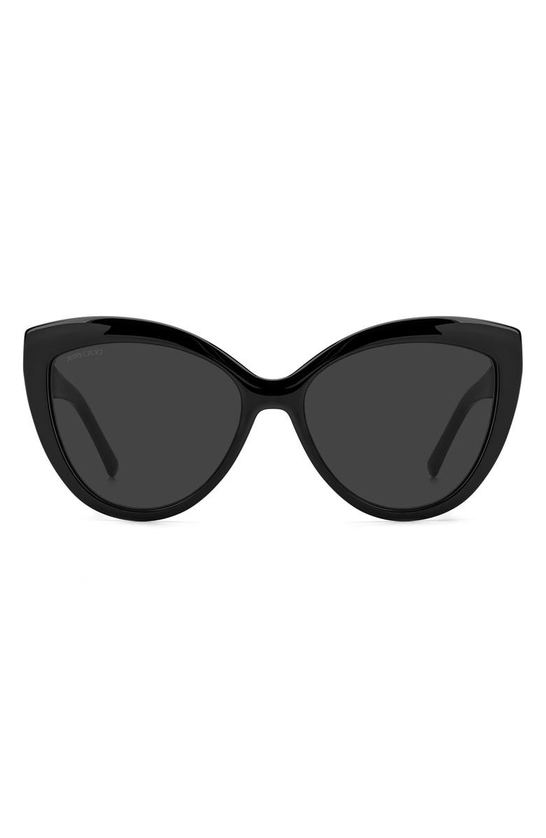 Jimmy Choo 57mm Sinnie Cat Eye Sunglasses | Nordstromrack display picture 1