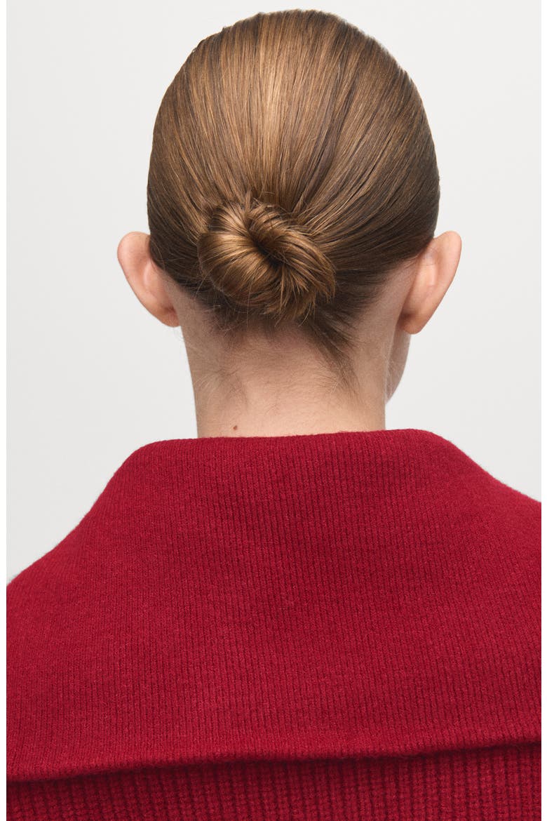 Rizin Rib Half Zip Sweater, Alternate, color, MAROON