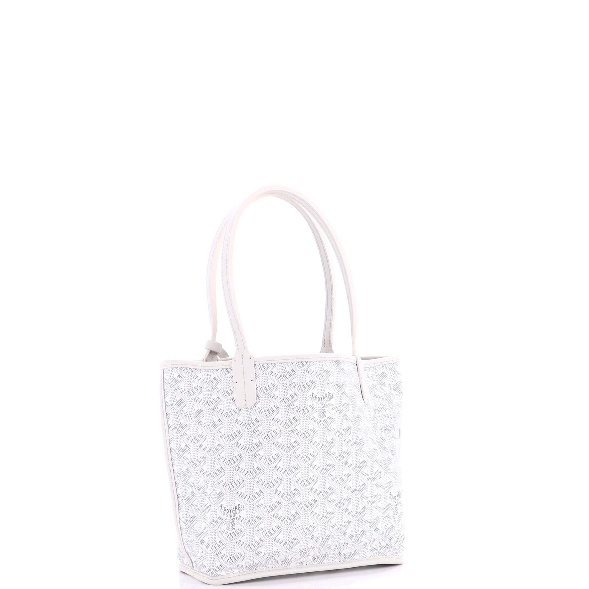 Pre-Owned Goyard Anjou Reversible Tote Coated Canvas Mini, Alternate, color, 