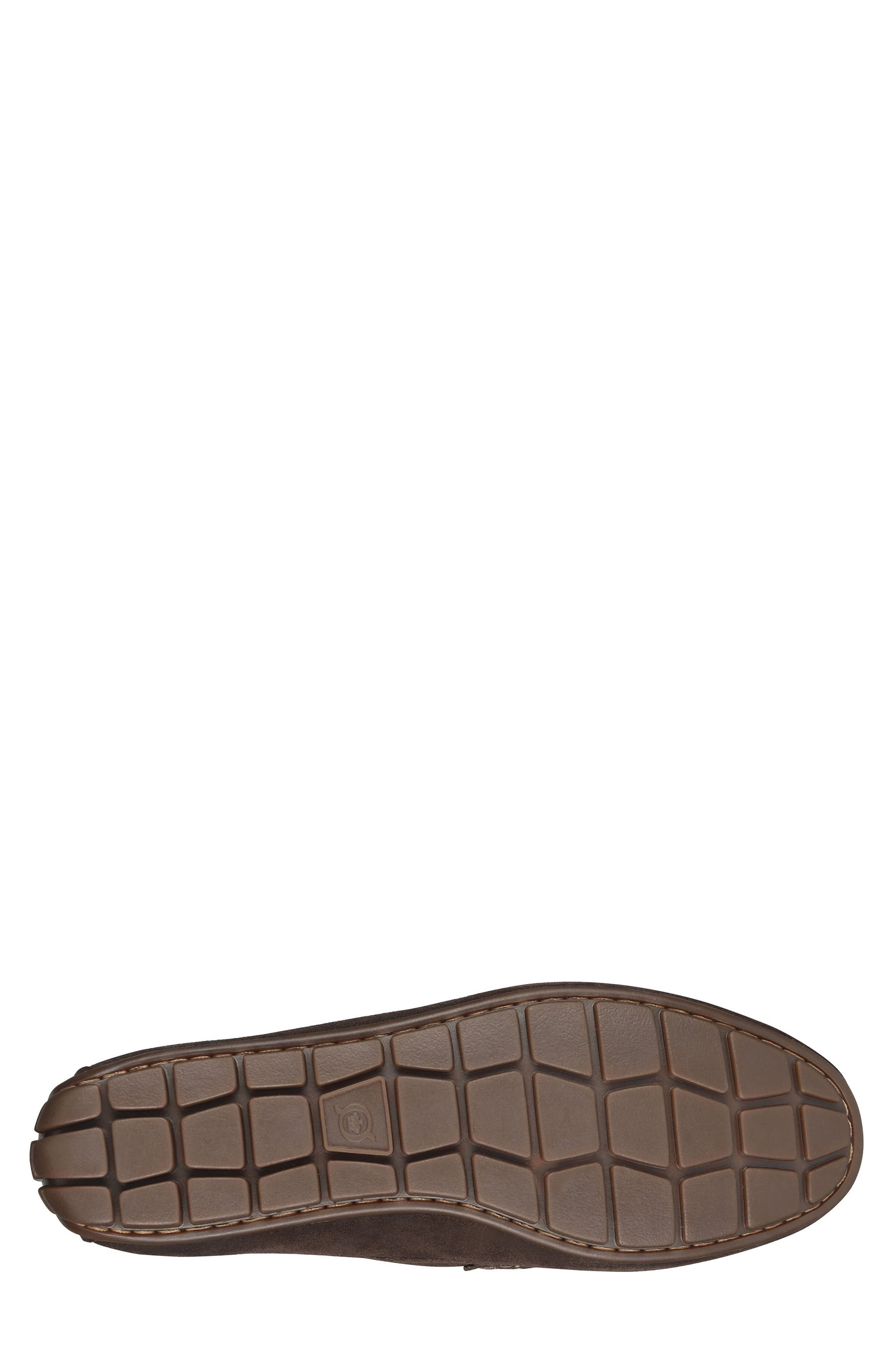 Allan Moc Driver Loafer, Alternate, color, CHOCOLATE SUEDE