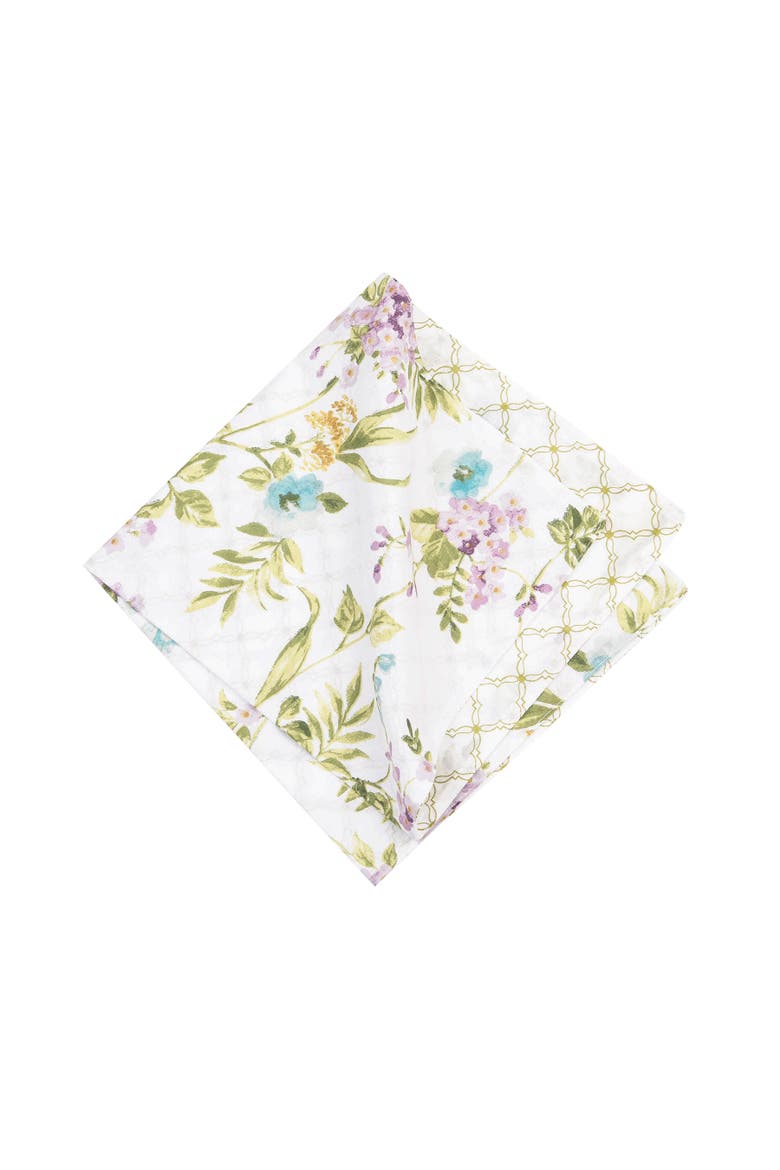Carley Napkin, Set of 6, Alternate, color, Green