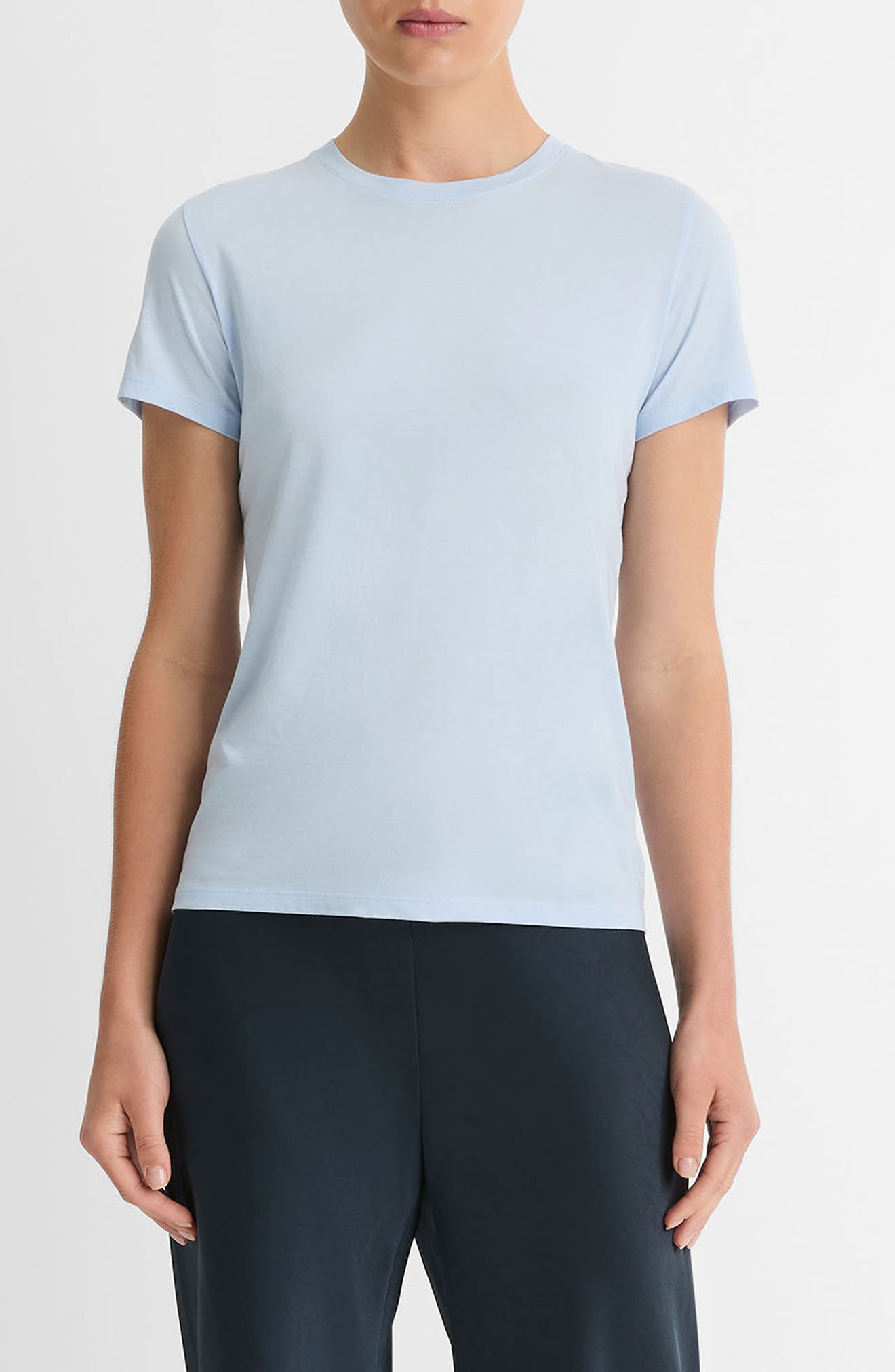 Essential Crewneck Pima Cotton T-Shirt