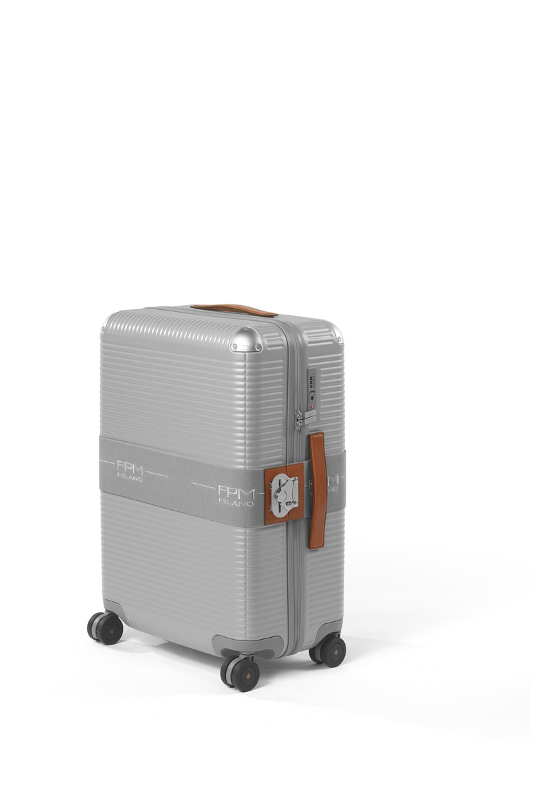 Bank Zip Deluxe Spinner 68 Luggage, Main, color, Glacier Grey