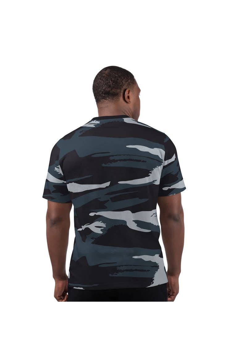 Men's Starter Gray Las Vegas Raiders Thursday Night Gridiron T-Shirt, Alternate, color, Camo