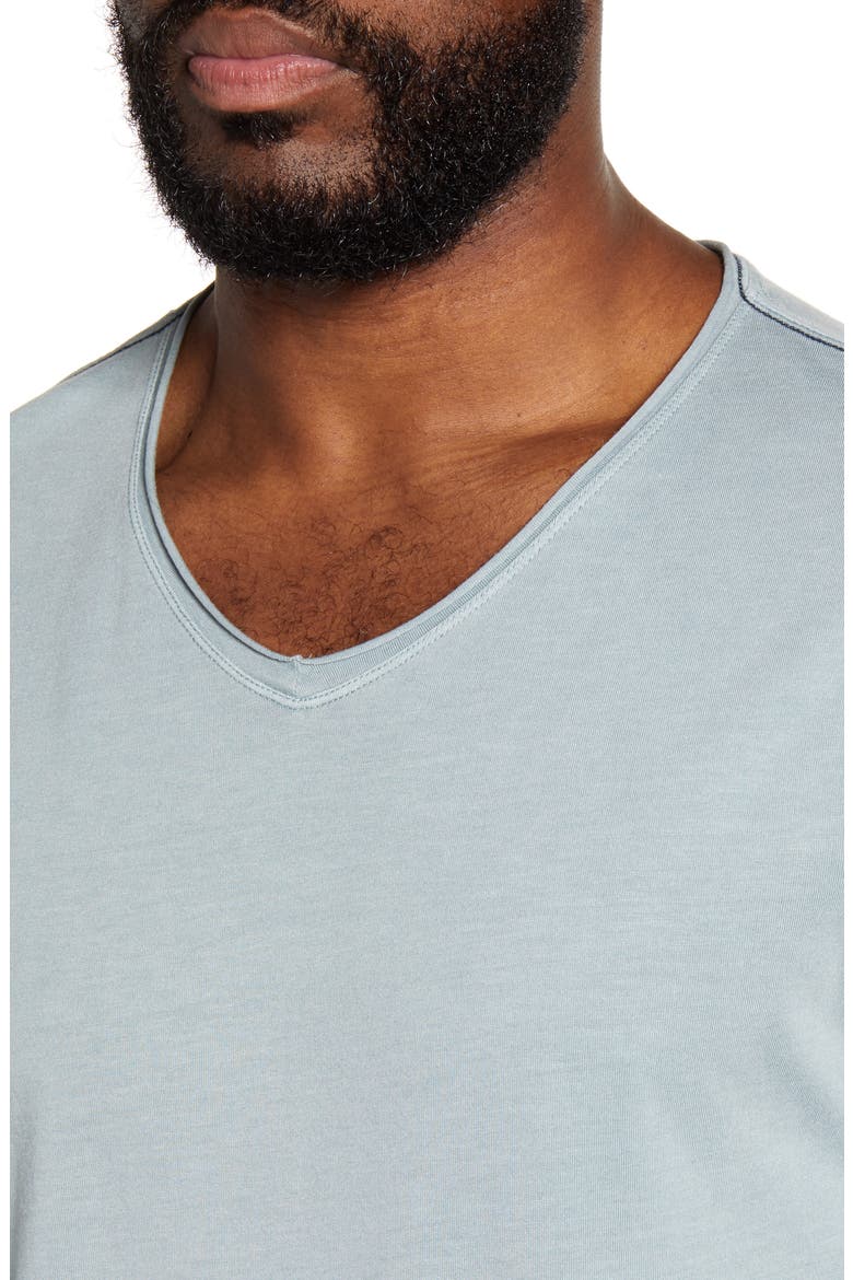 Malibu V-Neck T-Shirt, Alternate, color, DUSTY BLUE