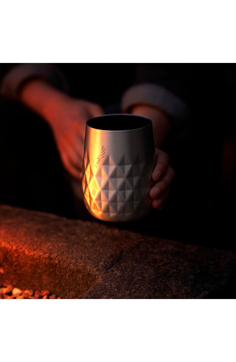 Viski Paragon Stainless Steel Wine Tumbler, Alternate, color, Platinum