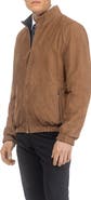 GORSKI Men's Genuine Nubuck Jacket Reversible To Cashmere & Wool Crafted From Loro Piana