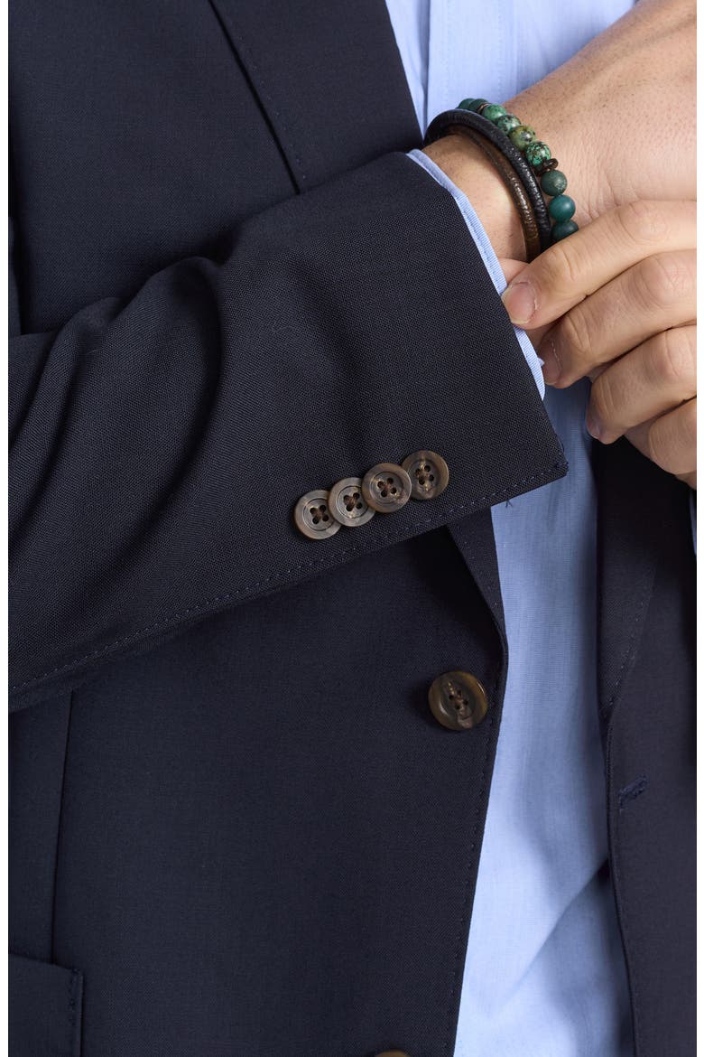 Journey Navy Solid Wool Sport Coat, Alternate, color, NAVY